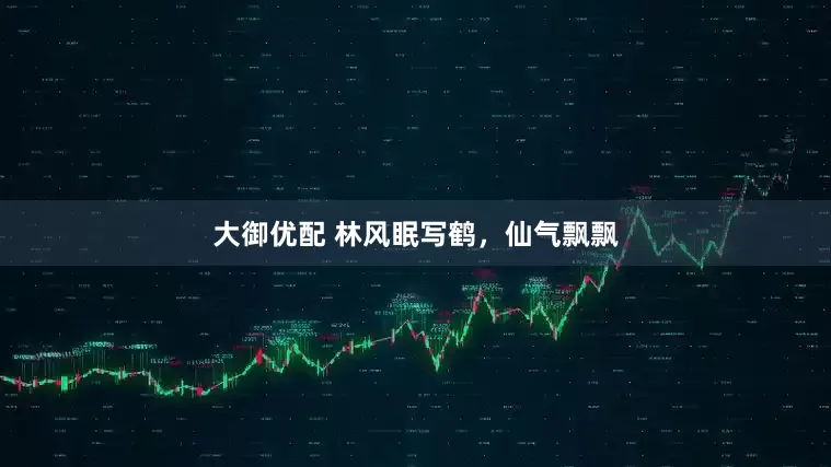 大御优配 林风眠写鹤，仙气飘飘
