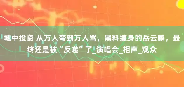 城中投资 从万人夸到万人骂，黑料缠身的岳云鹏，最终还是被“反噬”了_演唱会_相声_观众