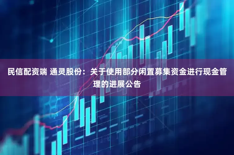 民信配资端 通灵股份：关于使用部分闲置募集资金进行现金管理的进展公告