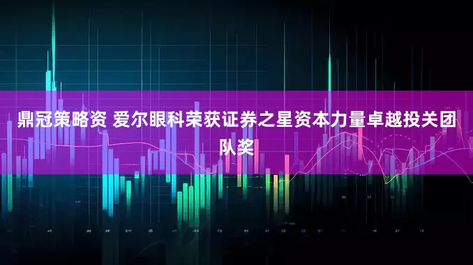 鼎冠策略资 爱尔眼科荣获证券之星资本力量卓越投关团队奖